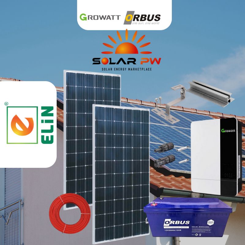 5 KW OFF GRİD SİSTEM enerjipaketi