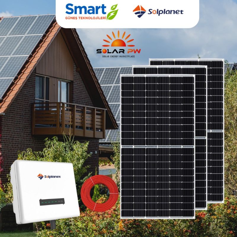 10 KW GÜNEŞ PANELİ enerjipaketi